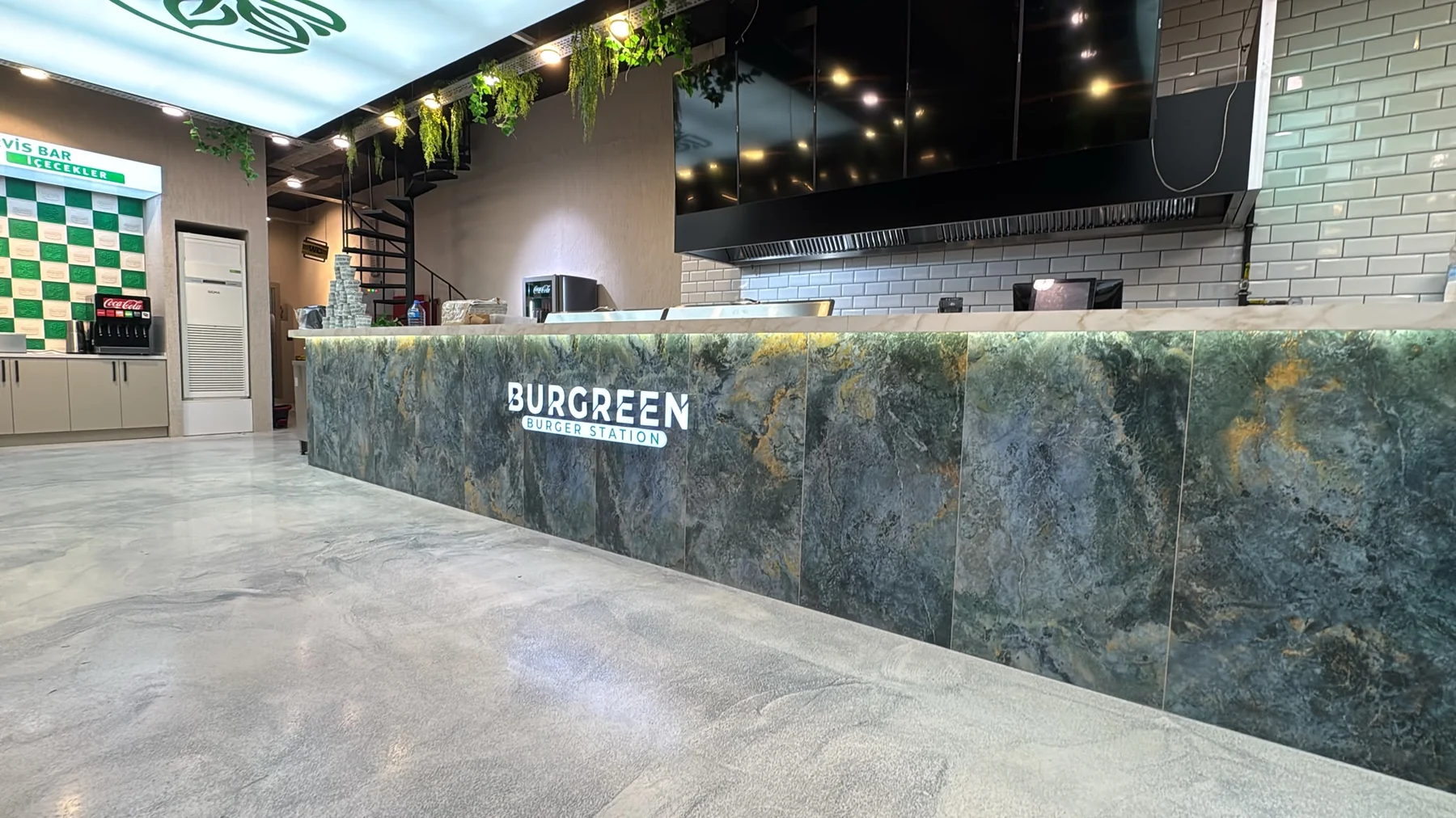 BURGREEN servis tezgâhı